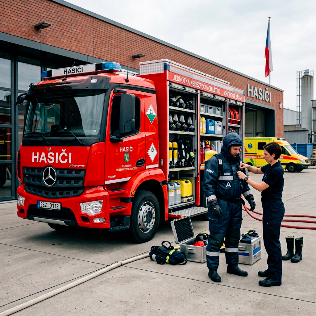Technologie pro chemickou službu Firegon